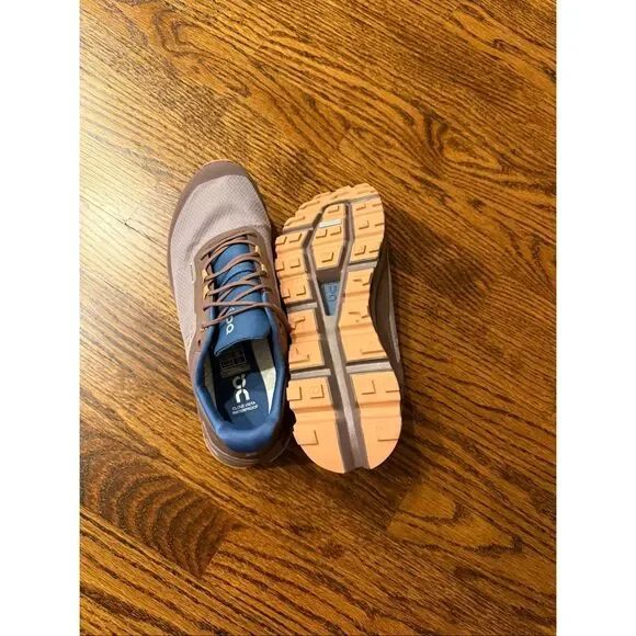 New On Running-logo Cloudvista Waterproof M Zinc Grape Size 8 $198 - Picture 6 of 8